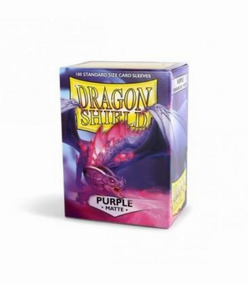 Dragon Shield Sleeves Standard Size - Matte Purple
(100 Sleeves)