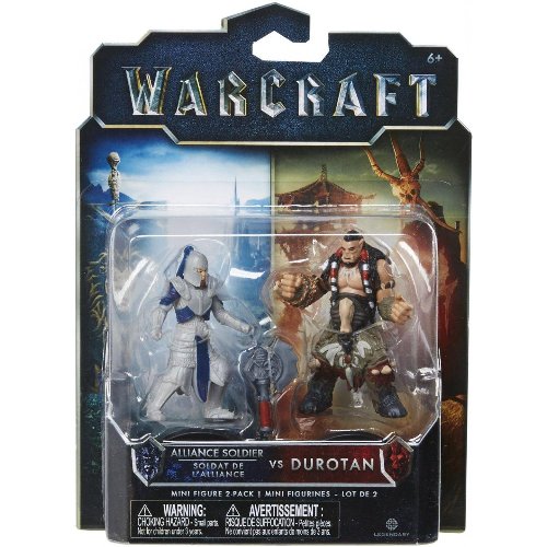 Φιγούρα Alliance Soldier Vs Durotan 7 εκ.
(Warcraft The Movie 2 Pack Mini Figure)