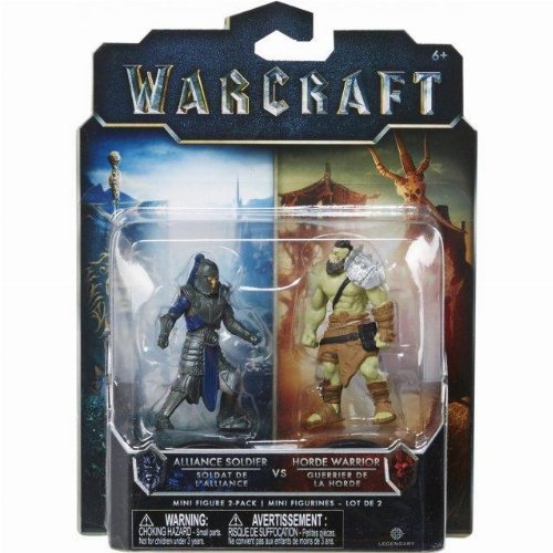 Warcraft: The Movie - Alliance Soldier Vs Horde
Warrior 2-Pack Φιγούρες (7cm)