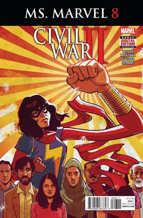 Τεύχος Κόμικ Ms Marvel Ongoing #08 CW2