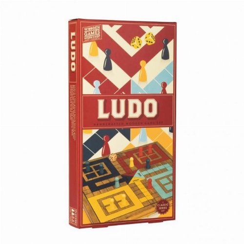 Board Game Handcrafted Wooden Game Set - Ludo
(Ξύλινο Γκρινιάρης)