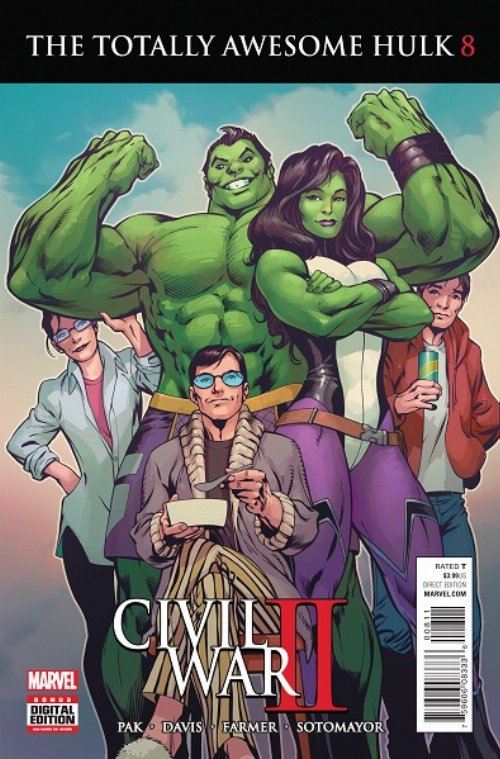 Τεύχος Κόμικ The Totally Awesome Hulk #08
CW2