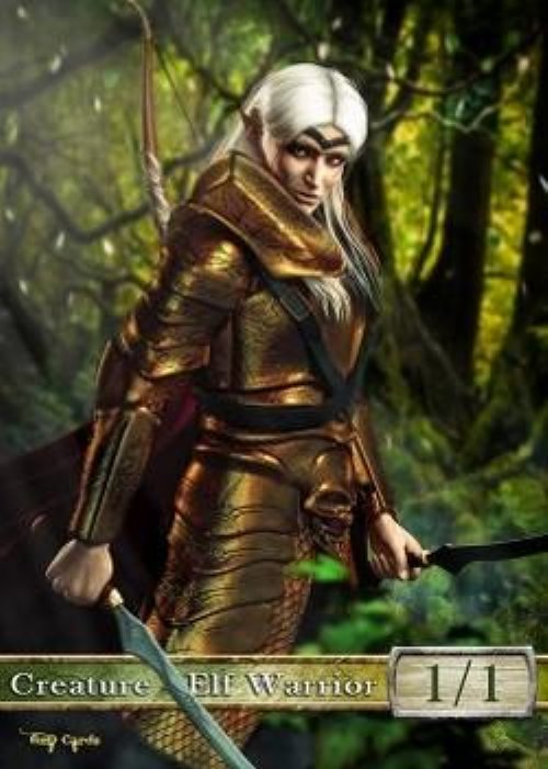 Elf Warrior Token (Green 1/1) (Version
6)