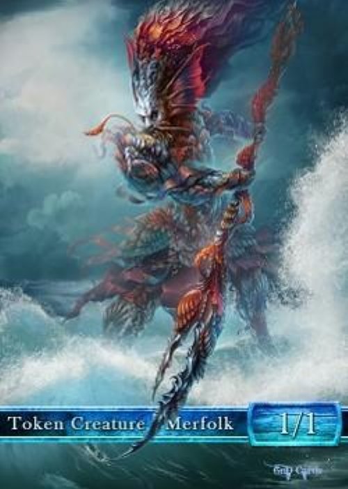 Merfolk Token (Blue 1/1) (Version
1)