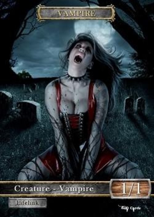 Vampire Token (Black 1/1) (Version
2)