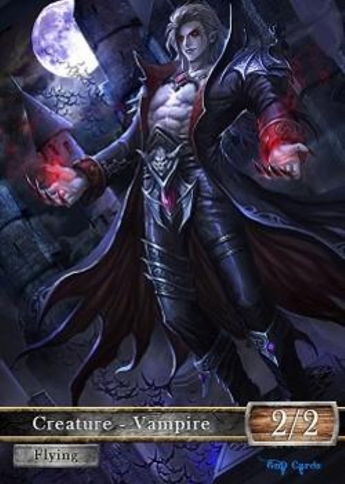 Vampire Token (Black 2/2) (Version
3)