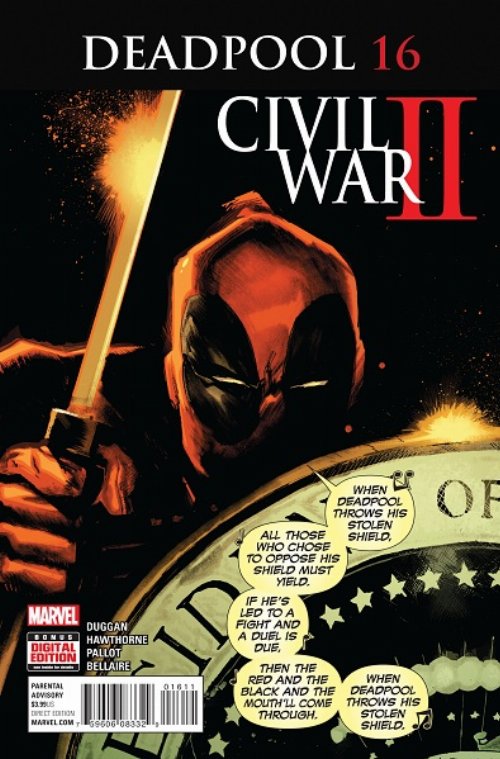 Τεύχος Κόμικ Deadpool The World's Greatest Comic
Magazine! #16 CW2