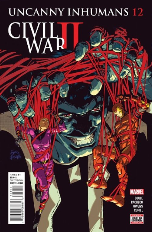 Τεύχος Κόμικ Uncanny Inhumans #12 CW2