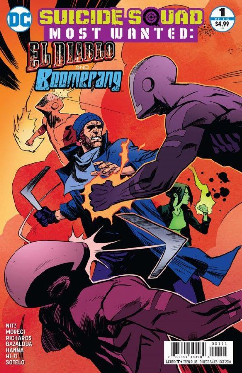 Τεύχος Κόμικ Suicide Squad Most Wanted: El Diablo And
Boomerang #1 (OF 6) (2nd cover)