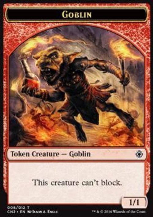 Goblin Token (Red 1/1 Can't Block)