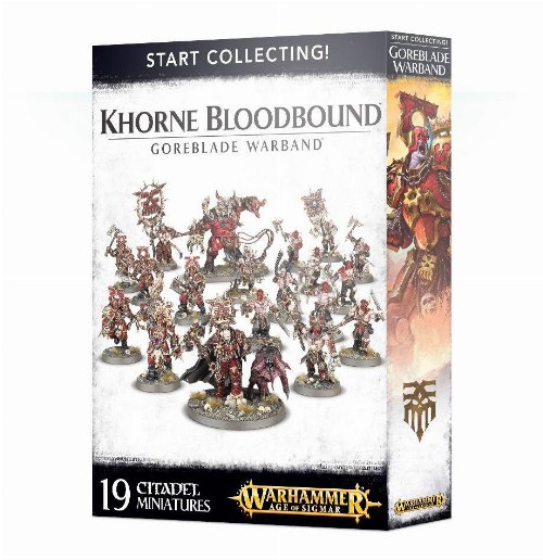 Warhammer Age of Sigmar - Start Collecting!
Khorne Bloudbound: Goreblade Warband