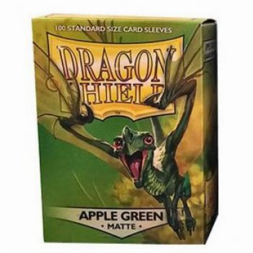 Dragon Shield Sleeves Standard Size - Matte
Green Apple (100 Sleeves)