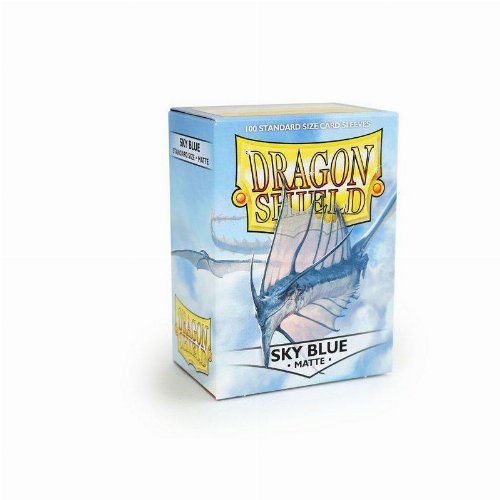 Dragon Shield Sleeves Standard Size - Matte Sky Blue
(100 Sleeves)