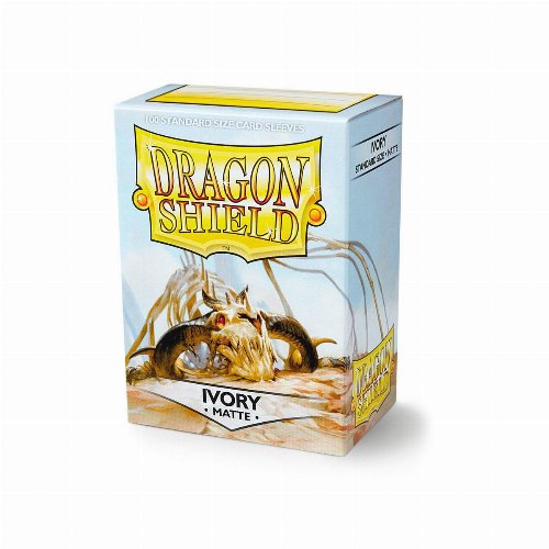 Dragon Shield Sleeves Standard Size - Matte Ivory (100
Sleeves)