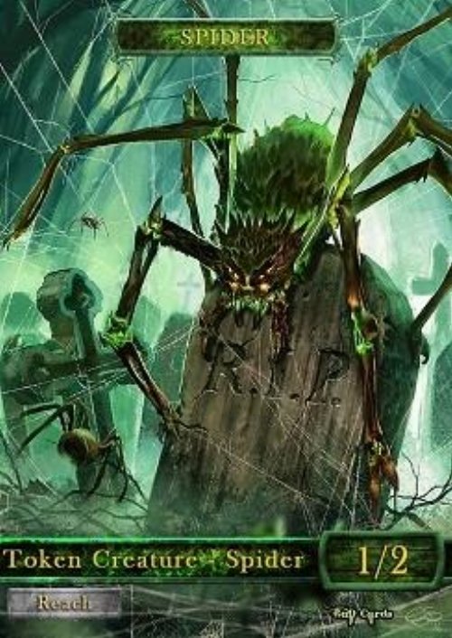 Spider Token (Green 1/2) (Version
3)