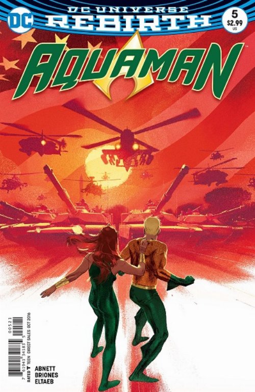 Τεύχος Κόμικ Aquaman #05 (Rebirth) Variant
Cover