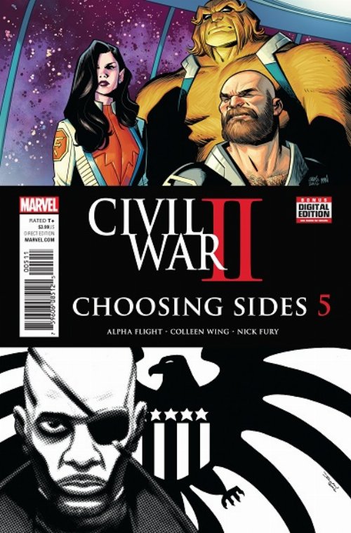 Τεύχος Κόμικ Civil War II - Choosing Sides #5 (OF
6)