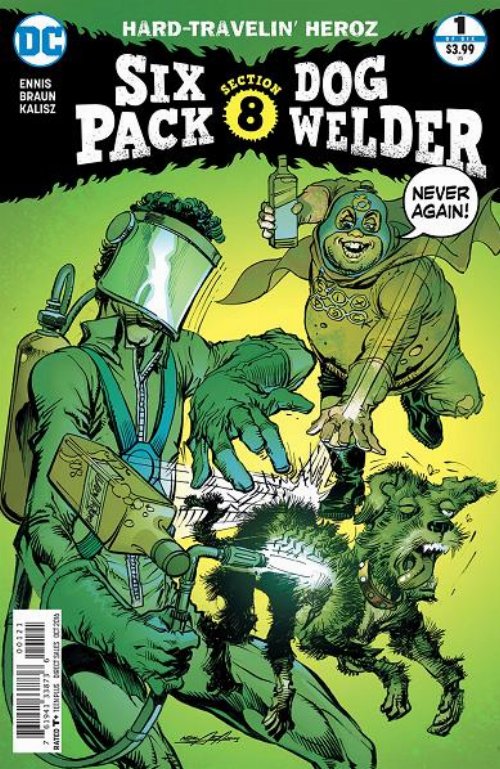 Six Pack & Dog Welder Hard Travelin Heroez
#1 Variant Cover