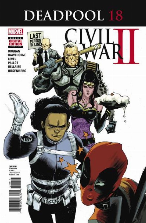 Τεύχος Κόμικ Deadpool The World's Greatest Comic
Magazine! #18 CW2