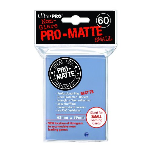 Ultra Pro Japanese Small Size Card Sleeves 60ct
- Matte Clear