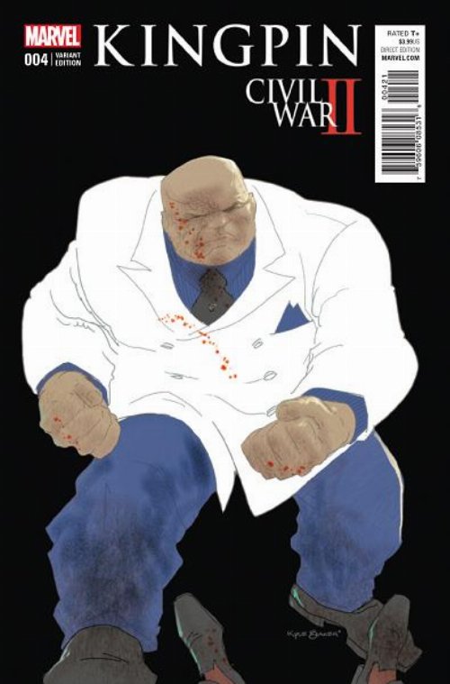 Civil War II - Kingpin #4 (OF 4) Baker Variant
Cover