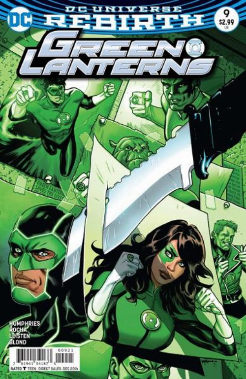 Green Lanterns #09 Variant Cover
(Rebirth)