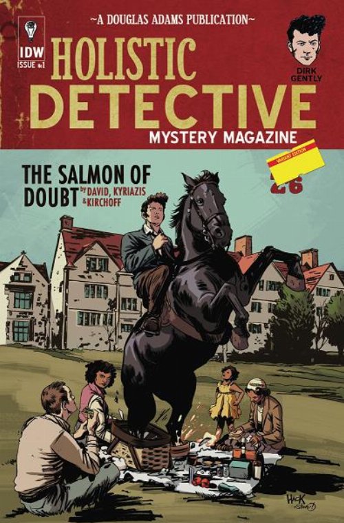 Τεύχος Κόμικ Dirk Gently's Holistic Detective Agency -
The Salmon Of Doubt #01 Variant Cover