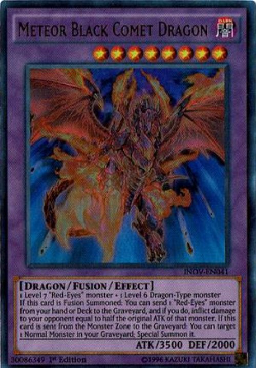Meteor Black Comet Dragon