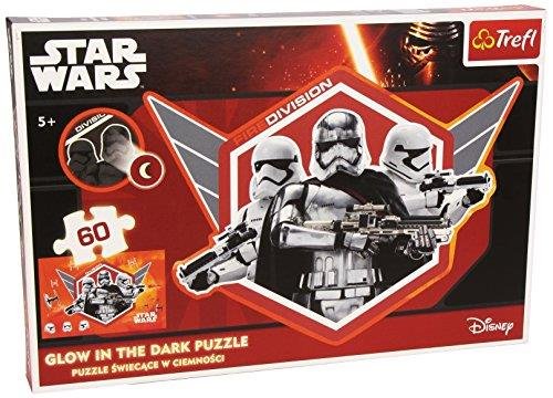 Glow In The Dark Puzzle 60 pieces - Star Wars Captain Phasma and Stomtroopers