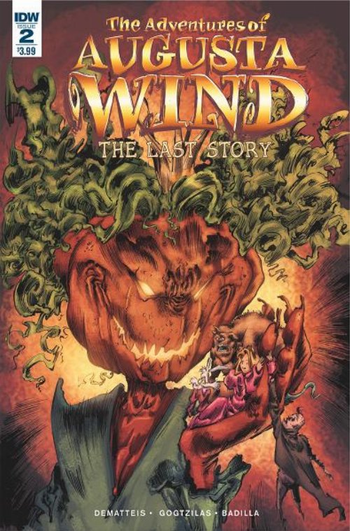 Τεύχος Κόμικ The Adventures Of Augusta Wind: The Last
Story #2 (Cover By Vasilis Gpgtzilas)