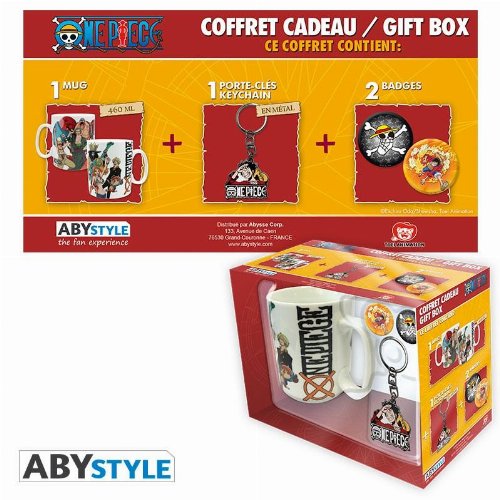 One Piece - Gift Set (Mug, Keychain,
Badges)