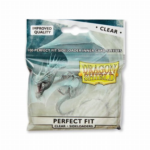 Dragon Shield Sleeves Standard Size - Clear
Perfect Fit Sideloaders (100ct)