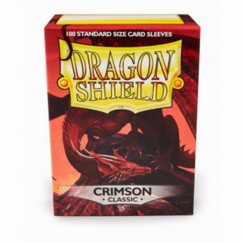 Dragon Shield Sleeves Standard Size - Crimson
(100 Sleeves)