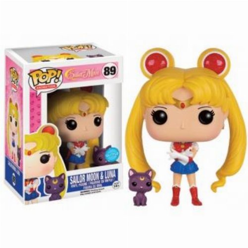 Φιγούρα Funko POP! Sailor Moon - Sailor Moon &
Luna (Glitter) #89 (Limited)