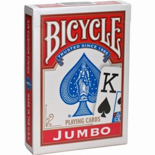 Τράπουλα Bicycle - Jumbo (Red)