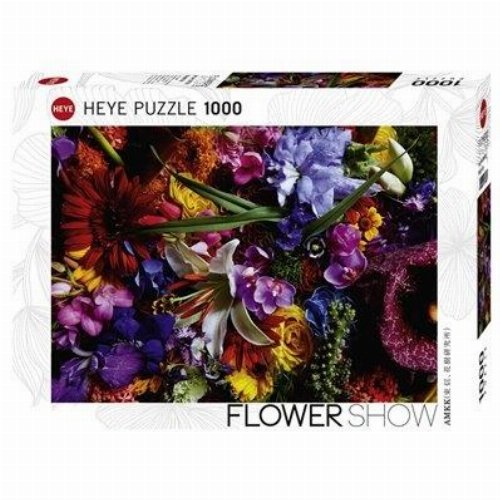 Puzzle 1000 pieces - Flower Show - Φωτεινός Κρίνος