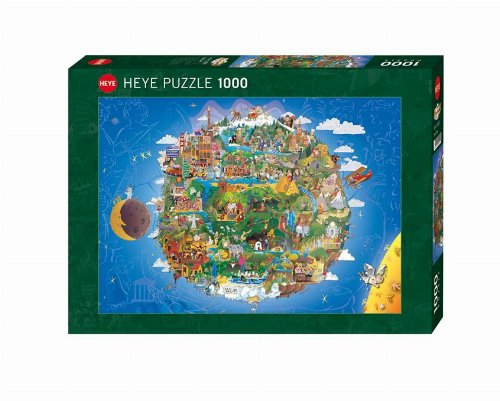 Puzzle 1000 pieces - Υδρόγειος