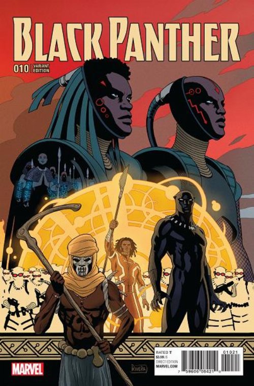 Black Panther (2016) #10 Rivera Connecting F Variant
Cover