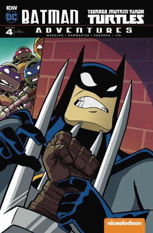 Batman/Teenage Mutant ninja Turtles Adventures #4 (Of
6) Variant Cover