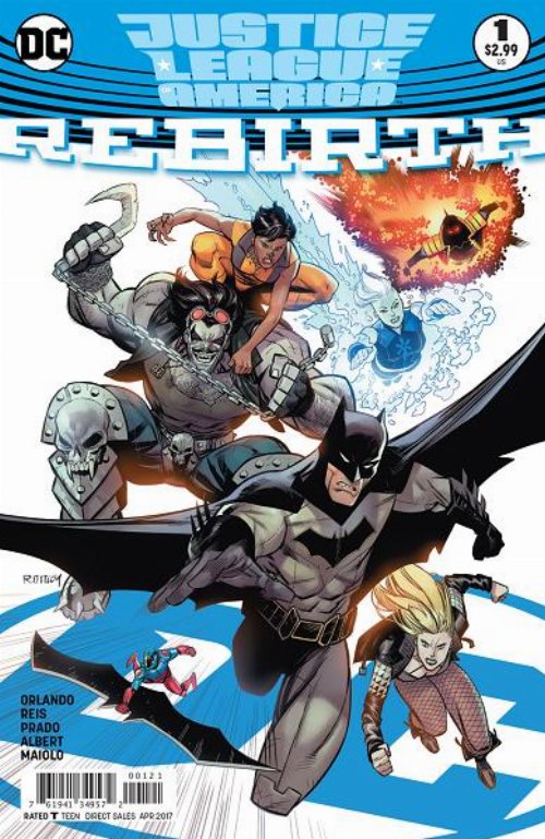 Justice League Of America - Rebirth #1 Variant
Cover