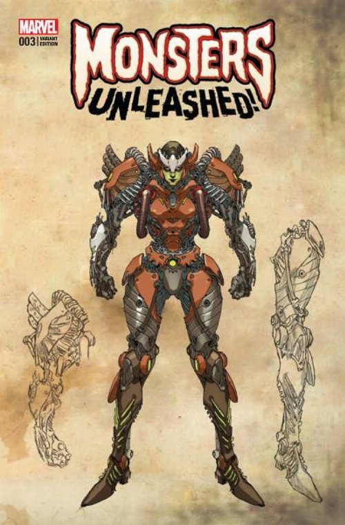 Monsters Unleashed #3 (Of 5) Yu Monster Variant
Cover