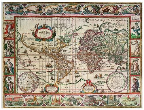 Παζλ 2000 κομμάτια - Ιστορικός Παγκόσμιος
Χάρτης