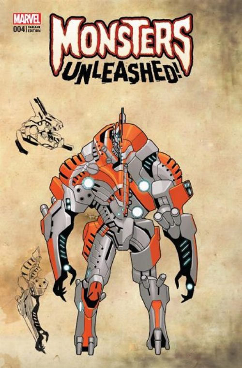 Monsters Unleashed #4 (Of 5) Larocca Monster
Variant Cover