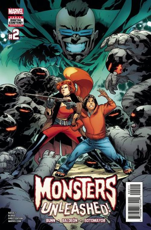 Τεύχος Κόμικ Monsters Unleashed #02