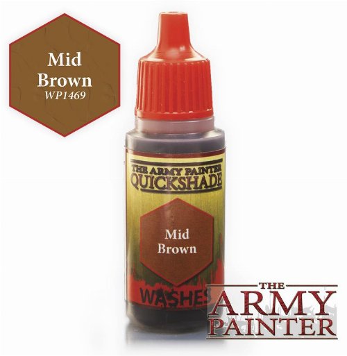 The Army Painter - Mid Brown Χρώμα Μοντελισμού
(18ml)