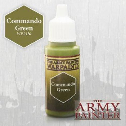 The Army Painter - Commando Green Χρώμα Μοντελισμού
(18ml)