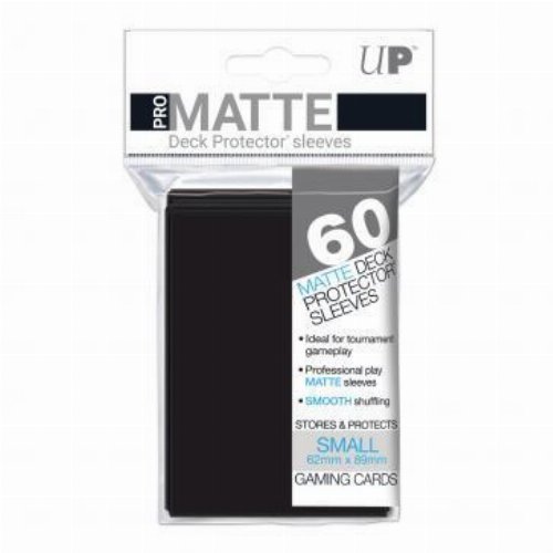 Ultra Pro Japanese Small Size Card Sleeves 60ct -
Pro-Matte Black