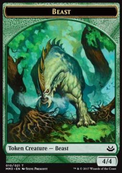 Beast Token (Green 4/4)