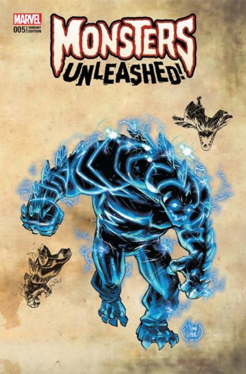 Monsters Unleashed #5 (Of 5) Kubert Monster
Variant Cover