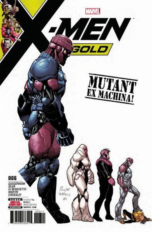 Τεύχος Κόμικ X-Men Gold #06